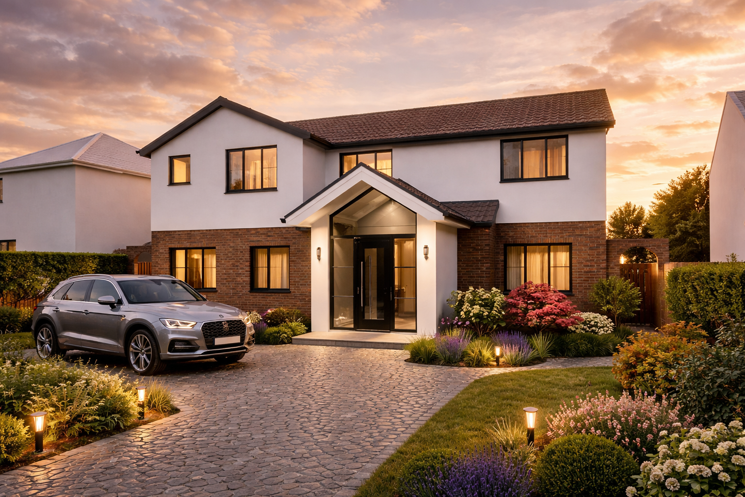 Garage conversion, new front porch and internal remodelling.