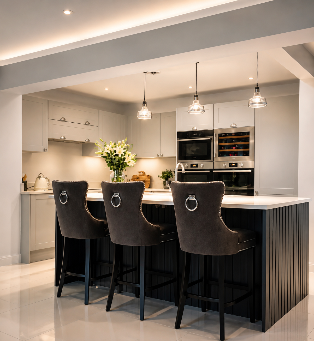 Kitchen Extension Design Elegant home renovation with stylish interior design and updated fixtures
